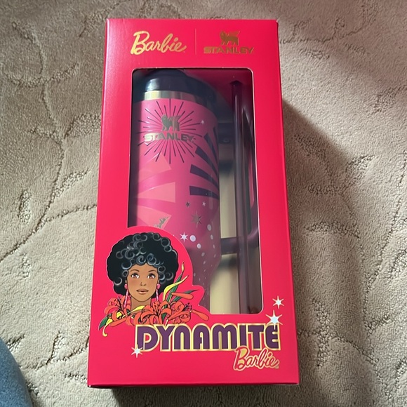 Stanley x Barbie 80S DYNAMITE 40 OZ QUENCHER NIB - Picture 1 of 4